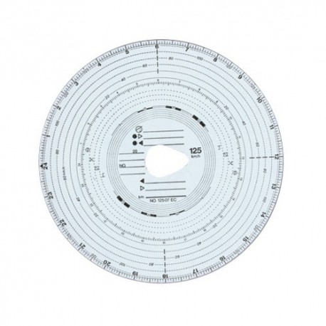Tachográf korong 125 km/1 nap 100 db/doboz