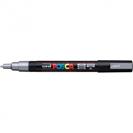 Marker Uni dekor Posca PC-3M Ezüst 0,9-1,3 mm