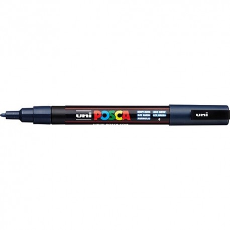 Marker Uni dekor Posca PC-3M Tengerészkék 0,9-1,3 mm